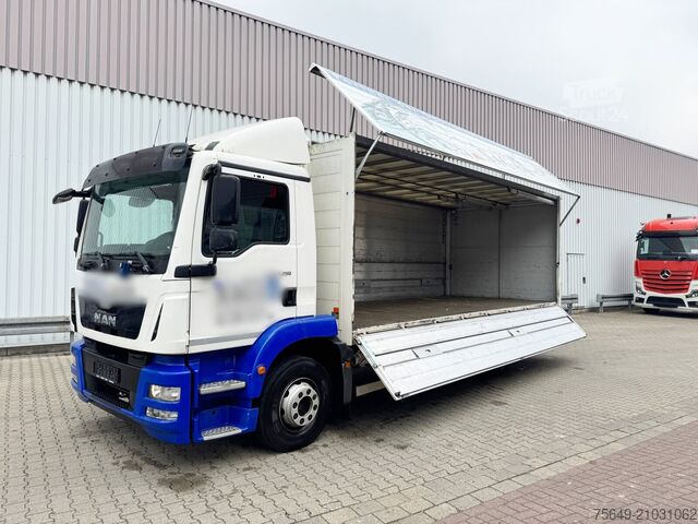 Camion caisson MAN TGM 15.250 4x2 LL TGM 15.250 4x2 LL, Getränkekoffer, Navi