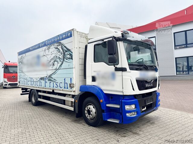 Camion caisson MAN TGM 15.250 4x2 LL TGM 15.250 4x2 LL, Getränkekoffer, Navi