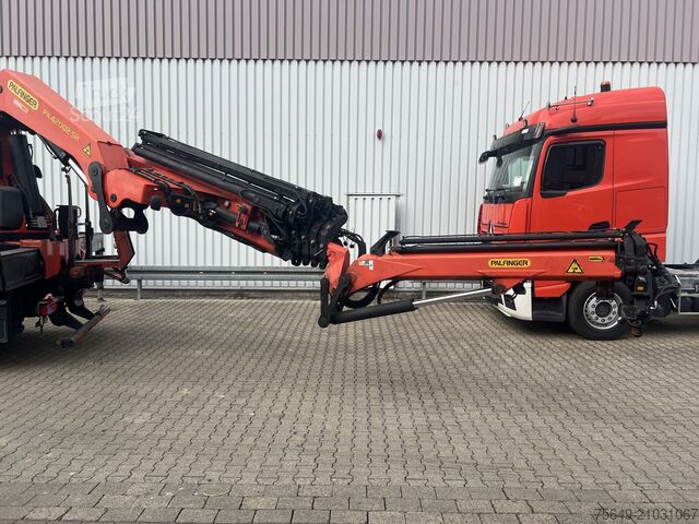 Autolaadkraan MAN TGS 35.440 8x4 BL TGS 35.440 8x4 BL, Navi, Heckkran Palfinger PK42002 SH-F + Jip PJ 060 B, 24,9m-730kg, Funk