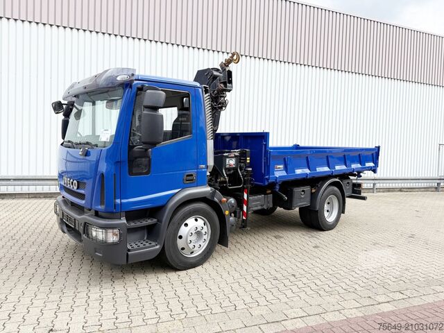 Grue à tour Iveco EuroCargo ML120E28K 4x2 EuroCargo ML120E28K 4x2 mit Kran Hiab XS088 ES-3 Duo, Funk
