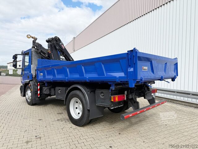 Grue à tour Iveco EuroCargo ML120E28K 4x2 EuroCargo ML120E28K 4x2 mit Kran Hiab XS088 ES-3 Duo, Funk