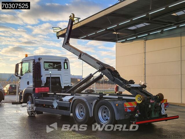 Containertransport (haakarmsysteem) MAN TGX 28.460 6X2 20tons Marrel AL 20 S56 containe...