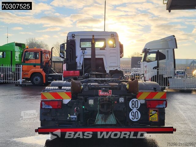 Containertransport (haakarmsysteem) MAN TGX 28.460 6X2 20tons Marrel AL 20 S56 containe...