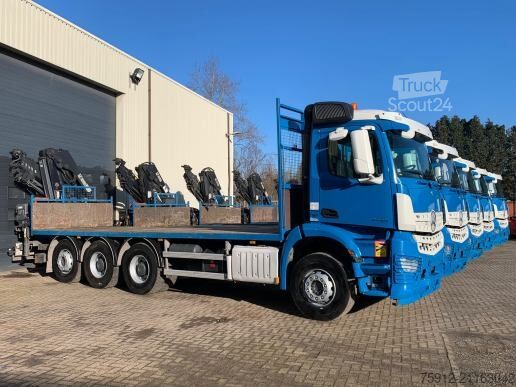 Vrachtwagen met kraan Mercedes-Benz AROCS 3240 8X4 - TRIDEM HIAB X-HIPRO 192 E4 CRA...