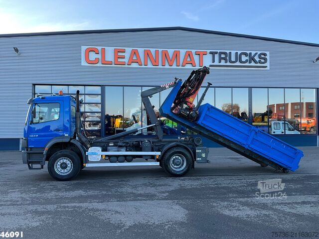 Haakarmsysteem Mercedes-Benz Atego 1928 Manual Full steel Palfinger 12 Tonme...