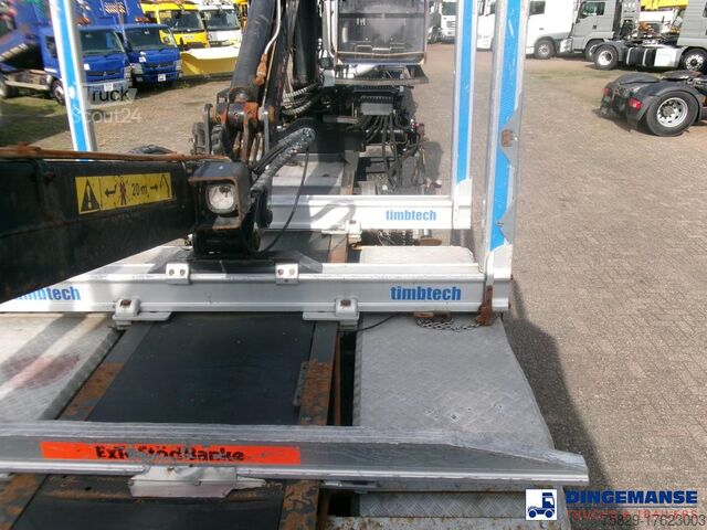 Kranwagen Mercedes Actros 2663 6x4 Euro 6 loglift F96 crane timber...