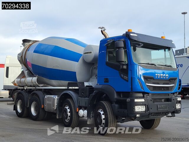 Mixer Iveco X-Way 400 X-Way 8X4 Liebherr 9m3 Big-Axle Steel...