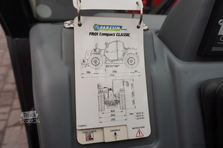 Telelader Faresin 730C Classic 55 / 550 MTH !!! / 7 m reac