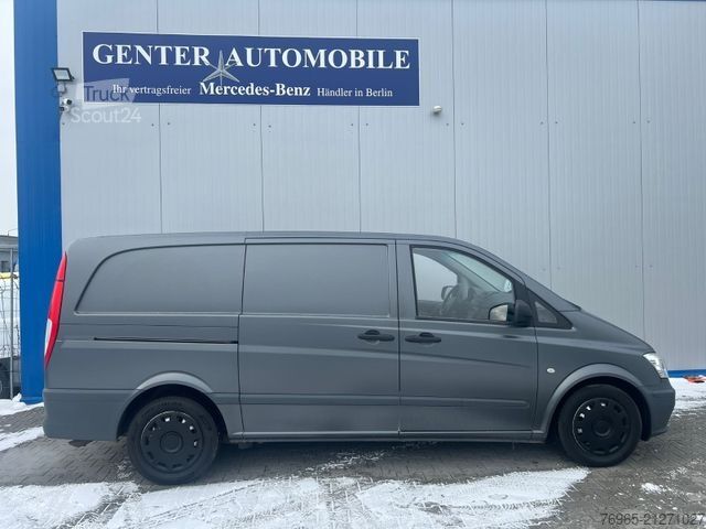 Furgon blaszak MERCEDES-BENZ Vito 113 CDI LANG 6-GANG 3-SITZER MATT-FOLIERT