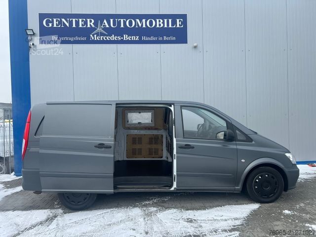 Furgon blaszak MERCEDES-BENZ Vito 113 CDI LANG 6-GANG 3-SITZER MATT-FOLIERT