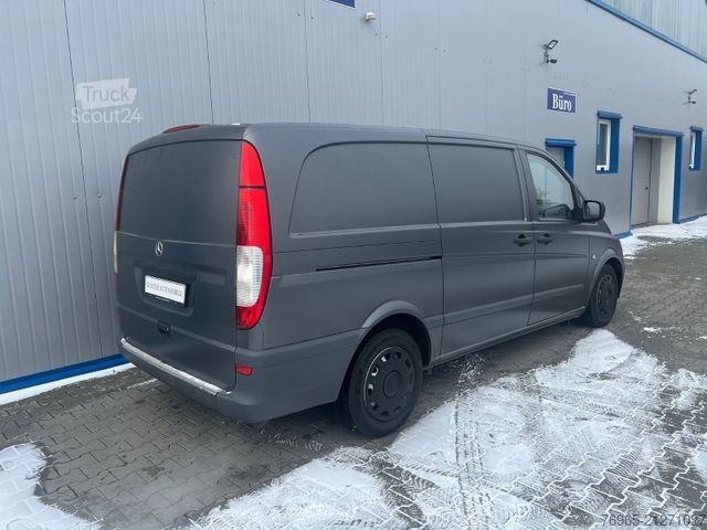 Furgon blaszak MERCEDES-BENZ Vito 113 CDI LANG 6-GANG 3-SITZER MATT-FOLIERT