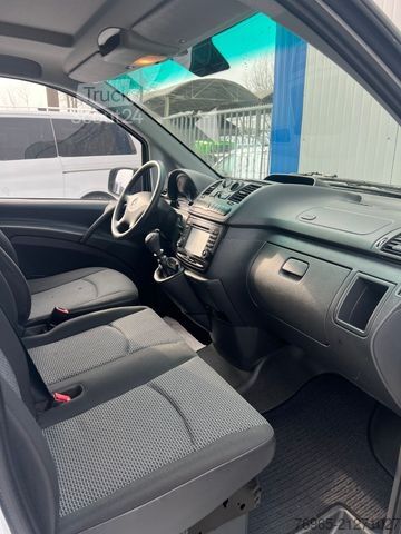 Furgon blaszak MERCEDES-BENZ Vito 113 CDI LANG 6-GANG 3-SITZER MATT-FOLIERT