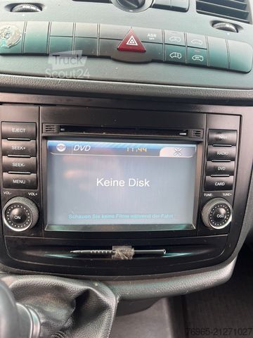 Furgon blaszak MERCEDES-BENZ Vito 113 CDI LANG 6-GANG 3-SITZER MATT-FOLIERT