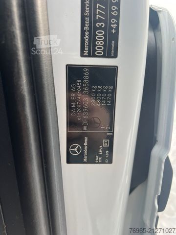 Furgon blaszak MERCEDES-BENZ Vito 113 CDI LANG 6-GANG 3-SITZER MATT-FOLIERT