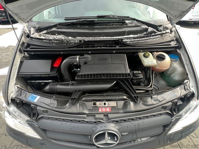 Furgon blaszak MERCEDES-BENZ Vito 113 CDI LANG 6-GANG 3-SITZER MATT-FOLIERT