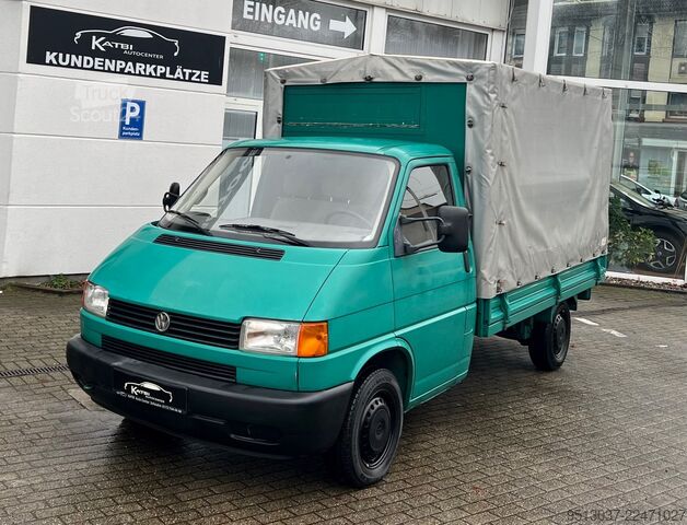 Aizkaru sānu furgons VW T4 2.4 D Pritsche + Plane Automatik HU neu