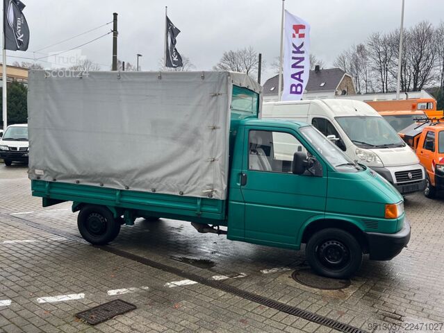 Aizkaru sānu furgons VW T4 2.4 D Pritsche + Plane Automatik HU neu