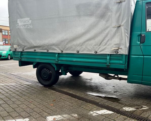 Aizkaru sānu furgons VW T4 2.4 D Pritsche + Plane Automatik HU neu