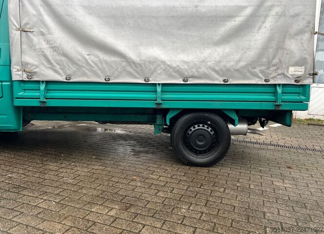 Aizkaru sānu furgons VW T4 2.4 D Pritsche + Plane Automatik HU neu