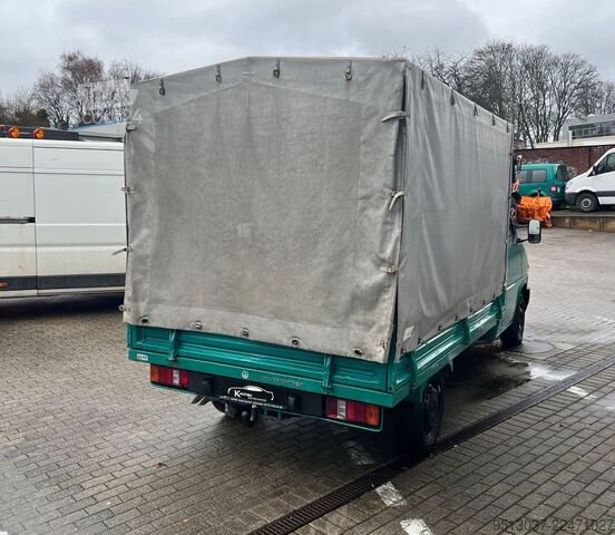 Aizkaru sānu furgons VW T4 2.4 D Pritsche + Plane Automatik HU neu