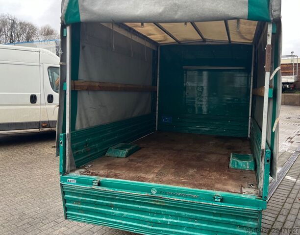 Aizkaru sānu furgons VW T4 2.4 D Pritsche + Plane Automatik HU neu