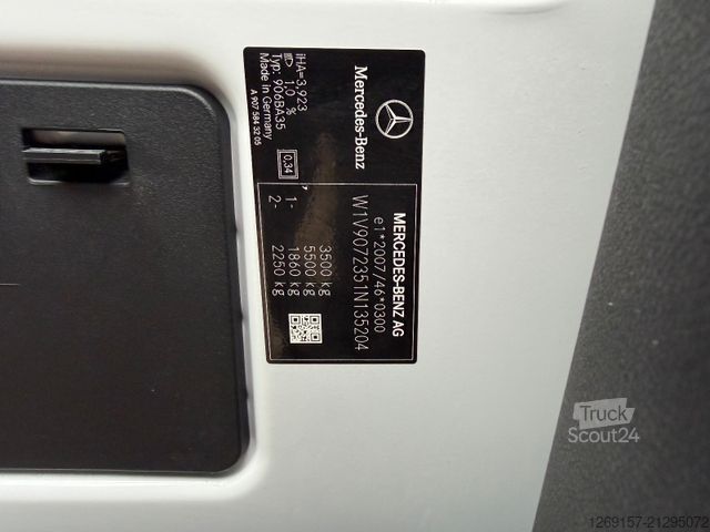 Furgonetka pick-up MERCEDES-BENZ Sprinter 317cdi Pritsche DoKa L3 LANG Klima Navi