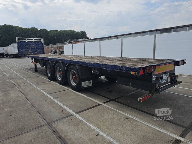 Rakodóplatform VAN HOOL 3 AXLE PLATFORM HARD WOOD FLOOR