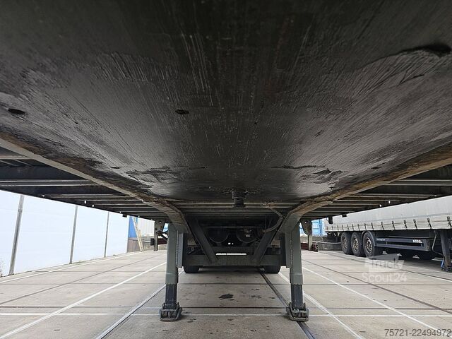 Rakodóplatform VAN HOOL 3 AXLE PLATFORM HARD WOOD FLOOR