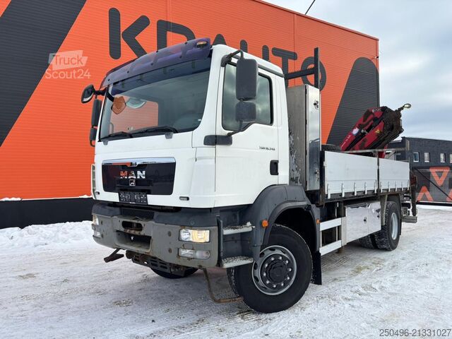Offener Körper MAN TGM 18.340 4x4 HMF 1720-K5 / PLATFORM L=5009 mm