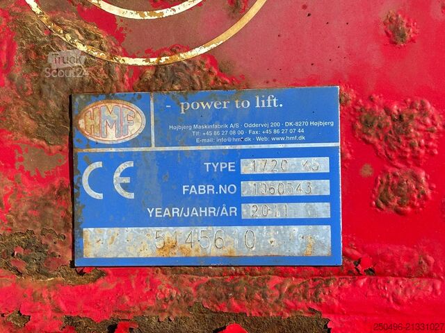 Offener Körper MAN TGM 18.340 4x4 HMF 1720-K5 / PLATFORM L=5009 mm