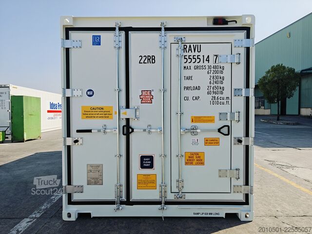 Conteneur réfrigéré 20 Fuß Kühlcontainer NEU REEFER -25 bis +25 Grad PTI OK
