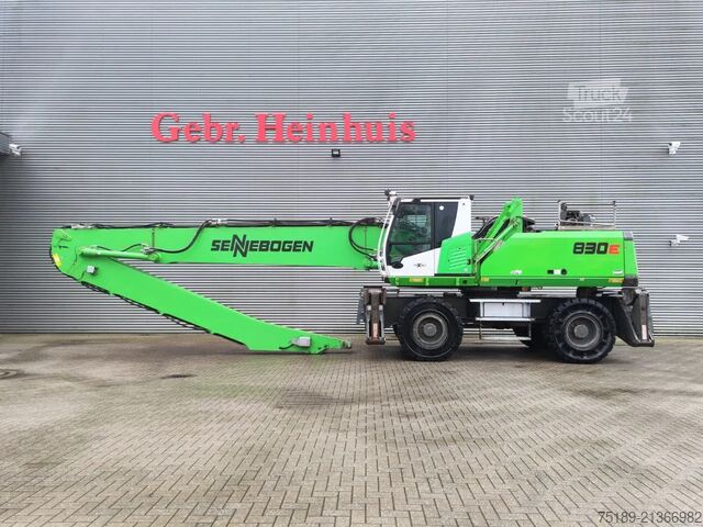Materialumschlagmaschine Sennebogen 830 E HD Magnetfunction