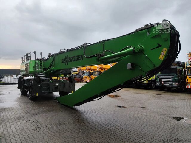 Materialumschlagmaschine Sennebogen 830 E HD Magnetfunction