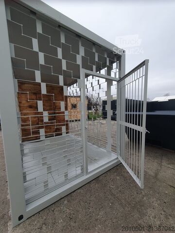 Agricultural machine Container HühnerStall Stall Zwinger Hühner Käfig 20 Fuß 6 Meter