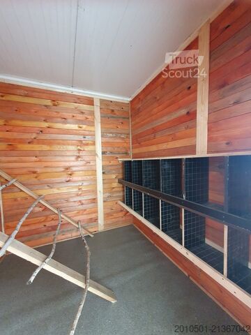 Agricultural machine Container HühnerStall Stall Zwinger Hühner Käfig 20 Fuß 6 Meter