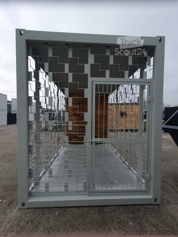 Agricultural machine Container HühnerStall Stall Zwinger Hühner Käfig 20 Fuß 6 Meter