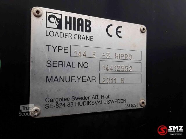 Brazo de grúa Hiab Occ Autolaadkraan Hiab 144 - 3 + radio