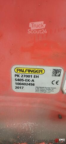 Brazo de grúa Palfinger Occ Autolaadkraan Palfinger PK27001 + remote