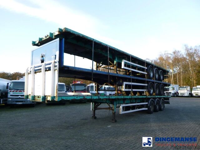 Boîte plate SDC Stack - 3 x platform trailer 13.6 m / 39 t