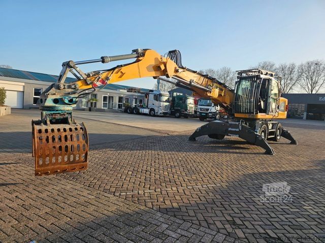 Mobiele graafmachine LIEBHERR LH 22M Mit Dehaco Sortiergreifer