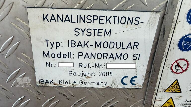 Vacuümtankwagen  IBAK Panoramo SI Schachtinspektions-Kamera 3D