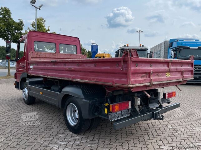 Kiepwagen bestelauto MERCEDES-BENZ Atego 816 BB/ Meiller/ 2x AHK/ Org. KM/ NL 3.1 t
