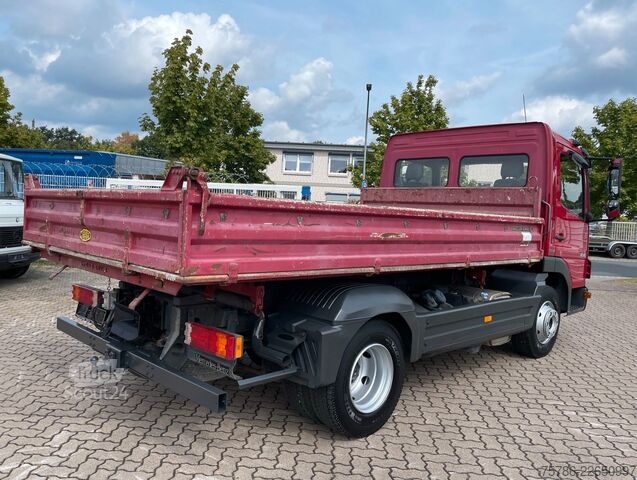 Kiepwagen bestelauto MERCEDES-BENZ Atego 816 BB/ Meiller/ 2x AHK/ Org. KM/ NL 3.1 t