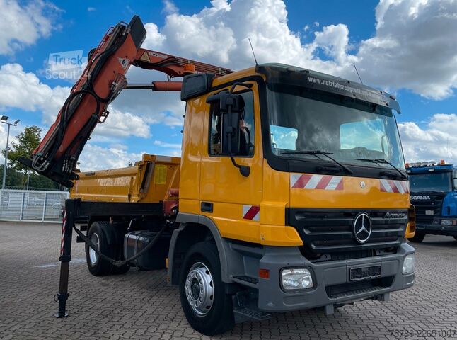 Basculantă MERCEDES-BENZ Actros 1832 KK/ Meiller/ Atlas 105.2/ AC/K-Pedal