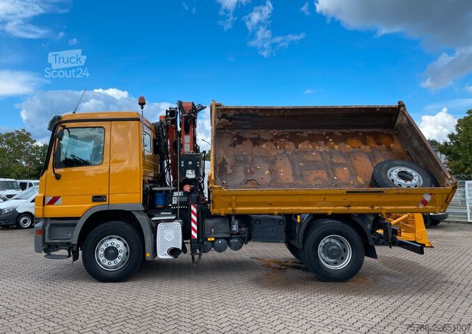 Sklápěcí vůz MERCEDES-BENZ Actros 1832 KK/ Meiller/ Atlas 105.2/ AC/K-Pedal