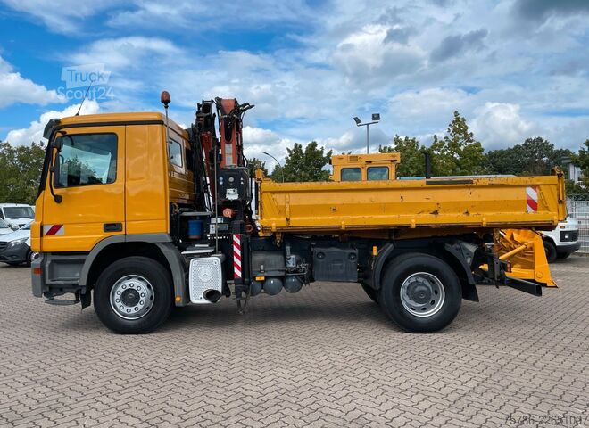Sklápěcí vůz MERCEDES-BENZ Actros 1832 KK/ Meiller/ Atlas 105.2/ AC/K-Pedal