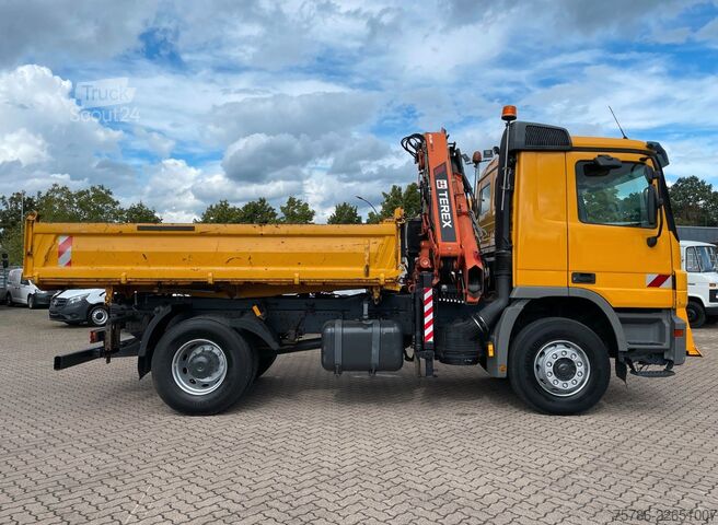 Sklápěcí vůz MERCEDES-BENZ Actros 1832 KK/ Meiller/ Atlas 105.2/ AC/K-Pedal