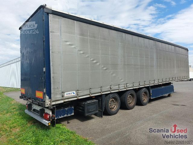 Semi-remorque bâchée Schmitz Cargobull SCS 24/L 13.62 PEB Joloda Liftachse TÜV 2027