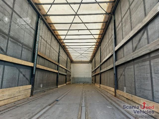 Semi-remorque bâchée Schmitz Cargobull SCS 24/L 13.62 PEB Joloda Liftachse TÜV 2027