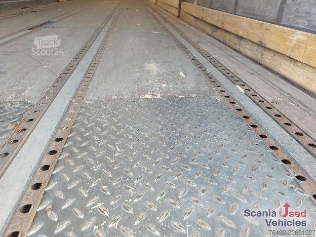 Semi-remorque bâchée Schmitz Cargobull SCS 24/L 13.62 PEB Joloda Liftachse TÜV 2027